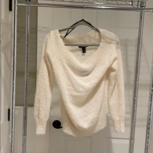 Off the shoulder sweater